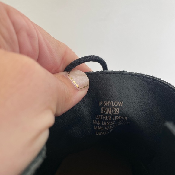 Lucky Brand Shylow Black Wedges Boot Booties sz 8.5 - Picture 6 of 6